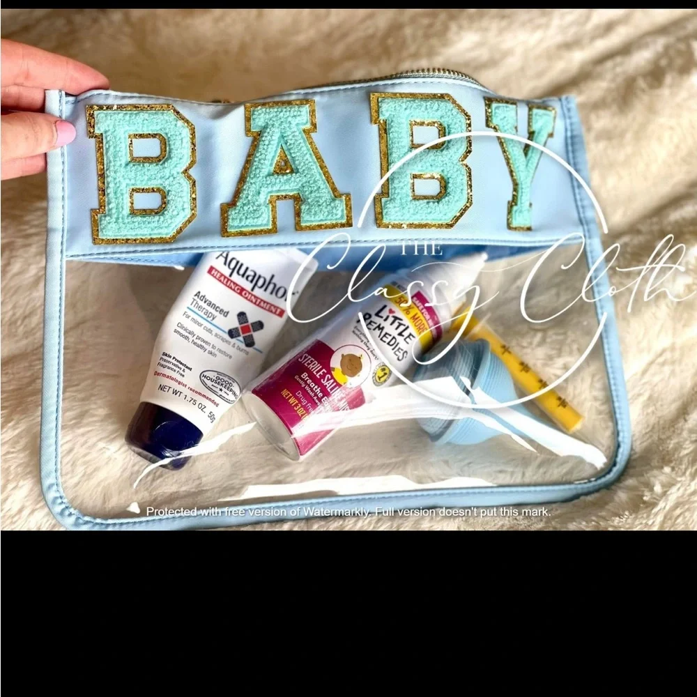 Baby Chenille Pouch